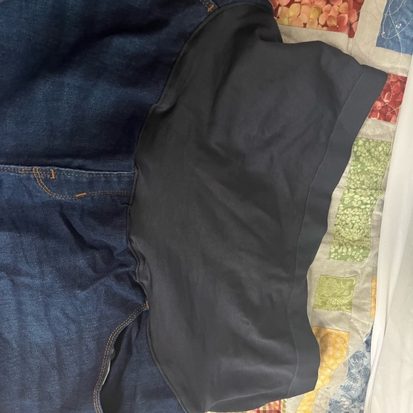 Boot cut full panel maternity jeans from Old Navy - Picture 7 of 8